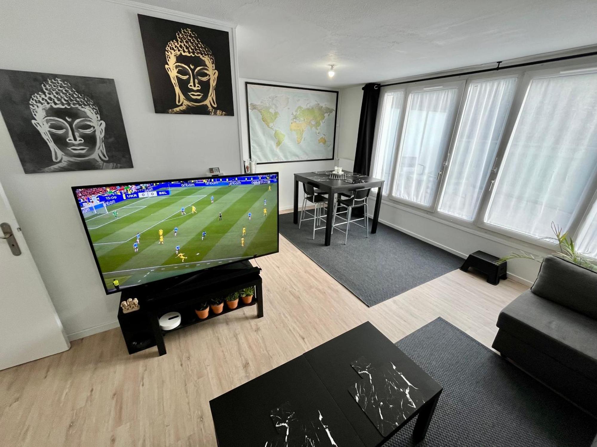 Apartment Decathlon Arena Stade Pierre Mauroy A 5mn A Pieds Villeneuve-d'Ascq